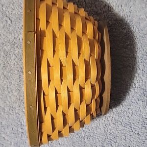 Longaberger Small Oval 2008 Bowl Basket with liner.